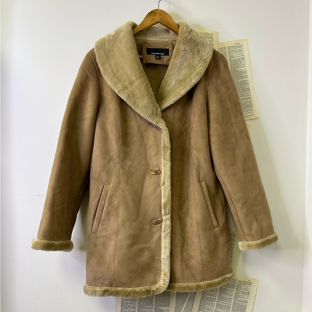 Jones NY Faux Shearling